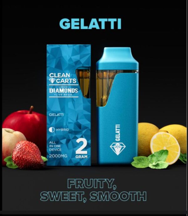 Gelatti Clean Carts Disposable 2g