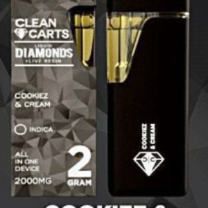 Cookiez & Cream Clean Carts Disposable