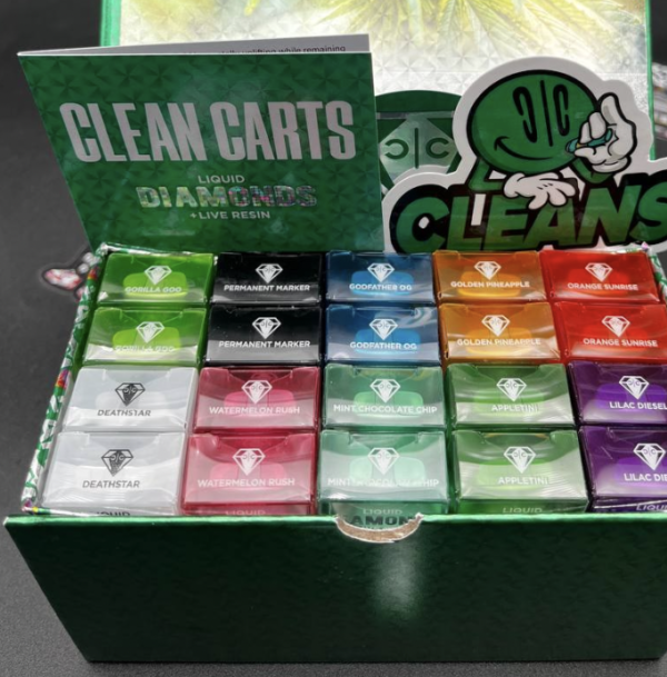 Clean carts Green Edition 2g Disposable