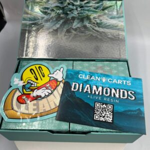 Clean Carts Tiffany Blue Disposable