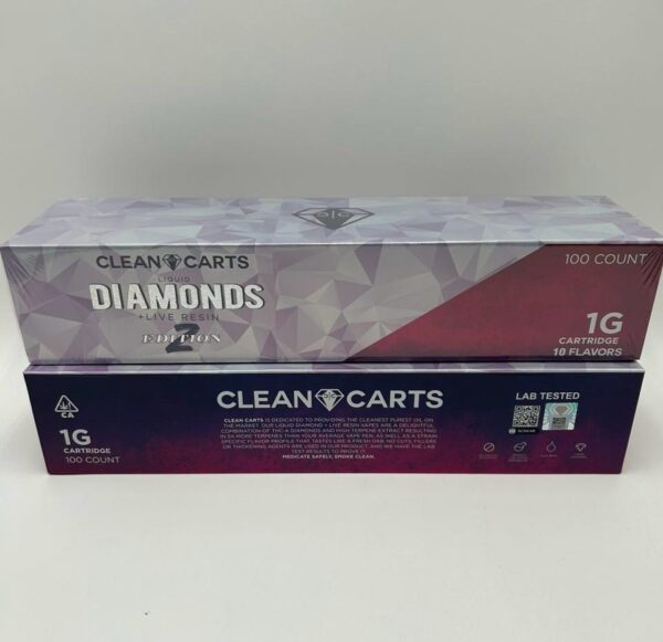 Cleans 1g Liquid Diamond Carts